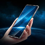 Samsung Galaxy S10 Plus用極薄ソフトケース シリコンケース 耐衝撃 全面保護 クリア透明 H01 サムスン ブラック