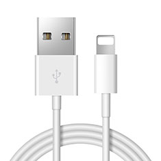 Apple iPad 10.2 (2020)用USBケーブル 充電ケーブル D12 アップル ホワイト