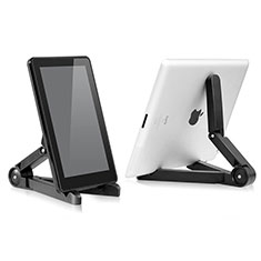 Apple iPad Air 4 10.9 (2020)用スタンドタイプのタブレット ホルダー ユニバーサル T23 アップル ブラック