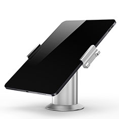 Apple iPad Air 4 10.9 (2020)用スタンドタイプのタブレット クリップ式 フレキシブル仕様 K12 アップル シルバー