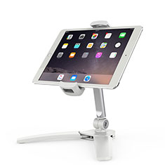 Apple iPad Air 5 10.9 (2022)用スタンドタイプのタブレット クリップ式 フレキシブル仕様 T08 アップル ホワイト