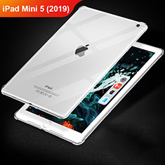 Apple iPad Mini 5 (2019)用極薄ソフトケース シリコンケース 耐衝撃 全面保護 クリア透明 T02 アップル クリア