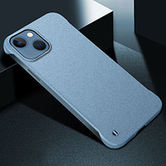 Apple iPhone 14用ハードケース プラスチック 質感もマット カバー M05 アップル ブルー