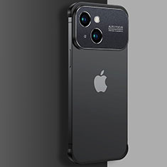 Apple iPhone 14用ハードカバー クリスタル クリア透明 QC3 アップル ブラック