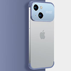 Apple iPhone 14 Plus用ハードカバー クリスタル クリア透明 QC3 アップル ネイビー