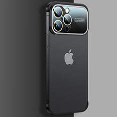 Apple iPhone 14 Pro用ハードカバー クリスタル クリア透明 QC4 アップル ブラック