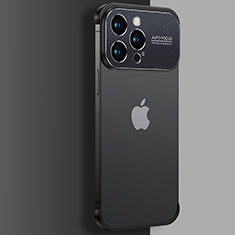 Apple iPhone 14 Pro Max用ハードカバー クリスタル クリア透明 QC3 アップル ブラック