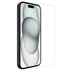 Apple iPhone 15 Pro用強化ガラス 液晶保護フィルム P03 アップル クリア