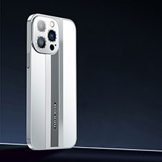 Apple iPhone 15 Pro Max用ハードケース プラスチック 質感もマット カバー AT2 アップル ホワイト