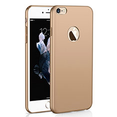 Apple iPhone 6 Plus用ハードケース プラスチック 質感もマット M01 アップル ゴールド