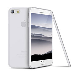 Apple iPhone 7用極薄ソフトケース シリコンケース 耐衝撃 全面保護 S03 アップル ホワイト