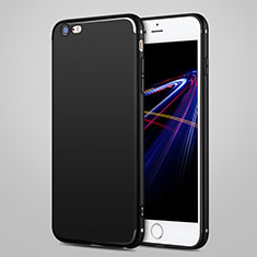 Apple iPhone 7用極薄ソフトケース シリコンケース 耐衝撃 全面保護 S06 アップル ブラック