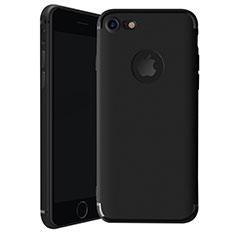 Apple iPhone 7用極薄ソフトケース シリコンケース 耐衝撃 全面保護 H01 アップル ブラック