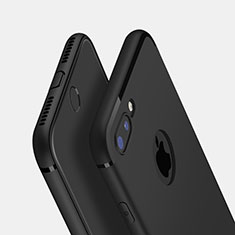 Apple iPhone 7 Plus用極薄ソフトケース シリコンケース 耐衝撃 全面保護 Z05 アップル ブラック