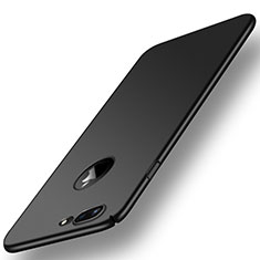 Apple iPhone 8 Plus用ハードケース プラスチック 質感もマット M18 アップル ブラック