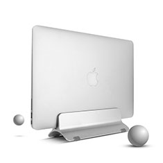 Apple MacBook Air 13 インチ (2020)用ノートブックホルダー ラップトップスタンド S01 アップル シルバー