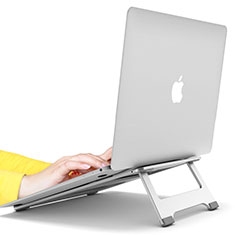 Apple MacBook Air 13 インチ (2020)用ノートブックホルダー ラップトップスタンド S10 アップル シルバー