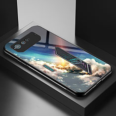 Asus ROG Phone 6用ハイブリットバンパーケース プラスチック パターン 鏡面 カバー LS2 Asus マルチカラー