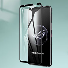 Asus ROG Phone 7 Ultimate用強化ガラス フル液晶保護フィルム Asus ブラック