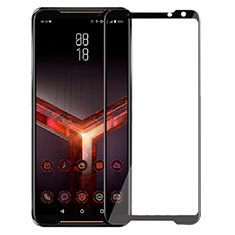 Asus ROG Phone II ZS660KL用強化ガラス フル液晶保護フィルム Asus ブラック