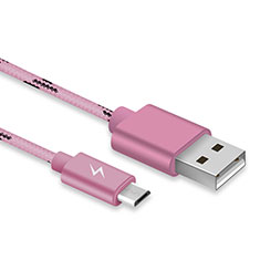 Vivo V25e用USB 2.0ケーブル 充電ケーブルAndroidユニバーサル A03 ローズゴールド