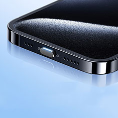 Samsung Galaxy S6 Edge+ Plus用アンチ ダスト プラグ キャップ ストッパー USB-C Android Type-Cユニバーサル H01 ダークグレー