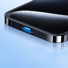 Samsung Galaxy Tab S7 Plus 12.4 Wi-Fi SM-T970用アンチ ダスト プラグ キャップ ストッパー USB-C Android Type-Cユニバーサル H01 ネイビー