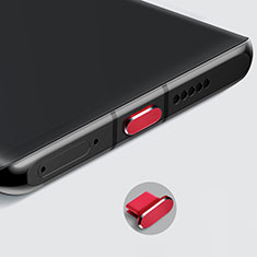Sony Xperia 8用アンチ ダスト プラグ キャップ ストッパー USB-C Android Type-Cユニバーサル H08 ローズゴールド