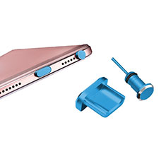 Huawei MatePad T 8用アンチ ダスト プラグ キャップ ストッパー USB-B Androidユニバーサル H01 ネイビー