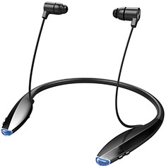 Oppo A11S用Bluetoothイヤホンワイヤレス ヘッドホン ステレオ H51 ブラック