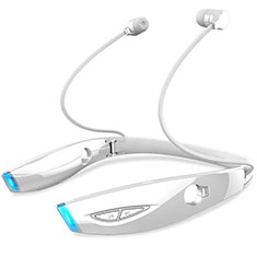 Vivo X Flip 5G用Bluetoothイヤホンワイヤレス ヘッドホン ステレオ H52 ホワイト