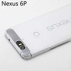 Google Nexus 6P用ハードカバー クリスタル クリア透明 グーグル クリア