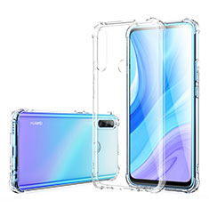 Huawei Enjoy 10 Plus用極薄ソフトケース シリコンケース 耐衝撃 全面保護 クリア透明 カバー ファーウェイ クリア