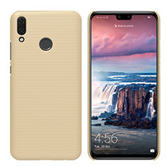 Huawei Enjoy 9 Plus用ハードケース プラスチック 質感もマット M02 ファーウェイ ゴールド