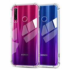 Huawei Honor 10i用極薄ソフトケース シリコンケース 耐衝撃 全面保護 クリア透明 K05 ファーウェイ クリア