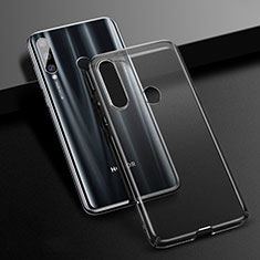 Huawei Honor 20i用ハードケース クリスタル クリア透明 K01 ファーウェイ ブラック