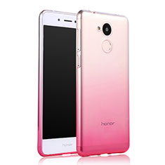 Huawei Honor 6A用極薄ソフトケース グラデーション 勾配色 クリア透明 ファーウェイ ピンク