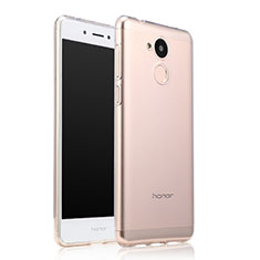 Huawei Honor 6A用極薄ソフトケース シリコンケース 耐衝撃 全面保護 クリア透明 T01 ファーウェイ クリア