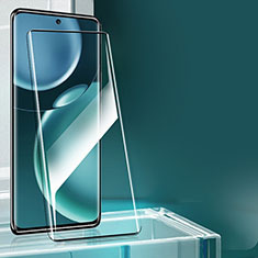 Huawei Honor 80 5G用強化ガラス フル液晶保護フィルム ファーウェイ ブラック