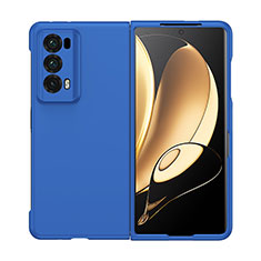 Huawei Honor Magic V2 5G用ハードケース プラスチック 質感もマット 前面と背面 360度 フルカバー BH1 ファーウェイ ネイビー