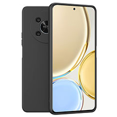 Huawei Honor Magic4 Lite 5G用360度 フルカバー極薄ソフトケース シリコンケース 耐衝撃 全面保護 バンパー YK1 ファーウェイ ブラック