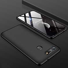 Huawei Honor V20用ハードケース プラスチック 質感もマット 前面と背面 360度 フルカバー ファーウェイ ブラック