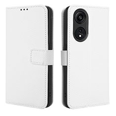 Huawei Honor X5 Plus用手帳型 レザーケース スタンド カバー BY1 ファーウェイ ホワイト