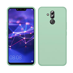 Huawei Mate 20 Lite用360度 フルカバー極薄ソフトケース シリコンケース 耐衝撃 全面保護 バンパー C03 ファーウェイ グリーン