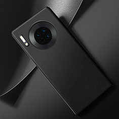 Huawei Mate 30 5G用ケース 高級感 手触り良いレザー柄 R01 ファーウェイ ブラック