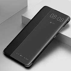 Huawei Mate 30 5G用手帳型 レザーケース スタンド カバー T10 ファーウェイ ブラック