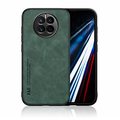 Huawei Mate 50用ケース 高級感 手触り良いレザー柄 DY1 ファーウェイ グリーン