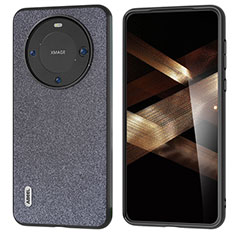 Huawei Mate 60 Pro+ Plus用ケース 高級感 手触り良いレザー柄 B03H ファーウェイ ブラック