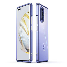 Huawei Nova 10 Pro用ケース 高級感 手触り良い アルミメタル 製の金属製 バンパー カバー JZ1 ファーウェイ ラベンダー