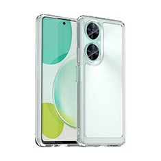 Huawei Nova 11i用ハイブリットバンパーケース クリア透明 プラスチック カバー J02S ファーウェイ クリア